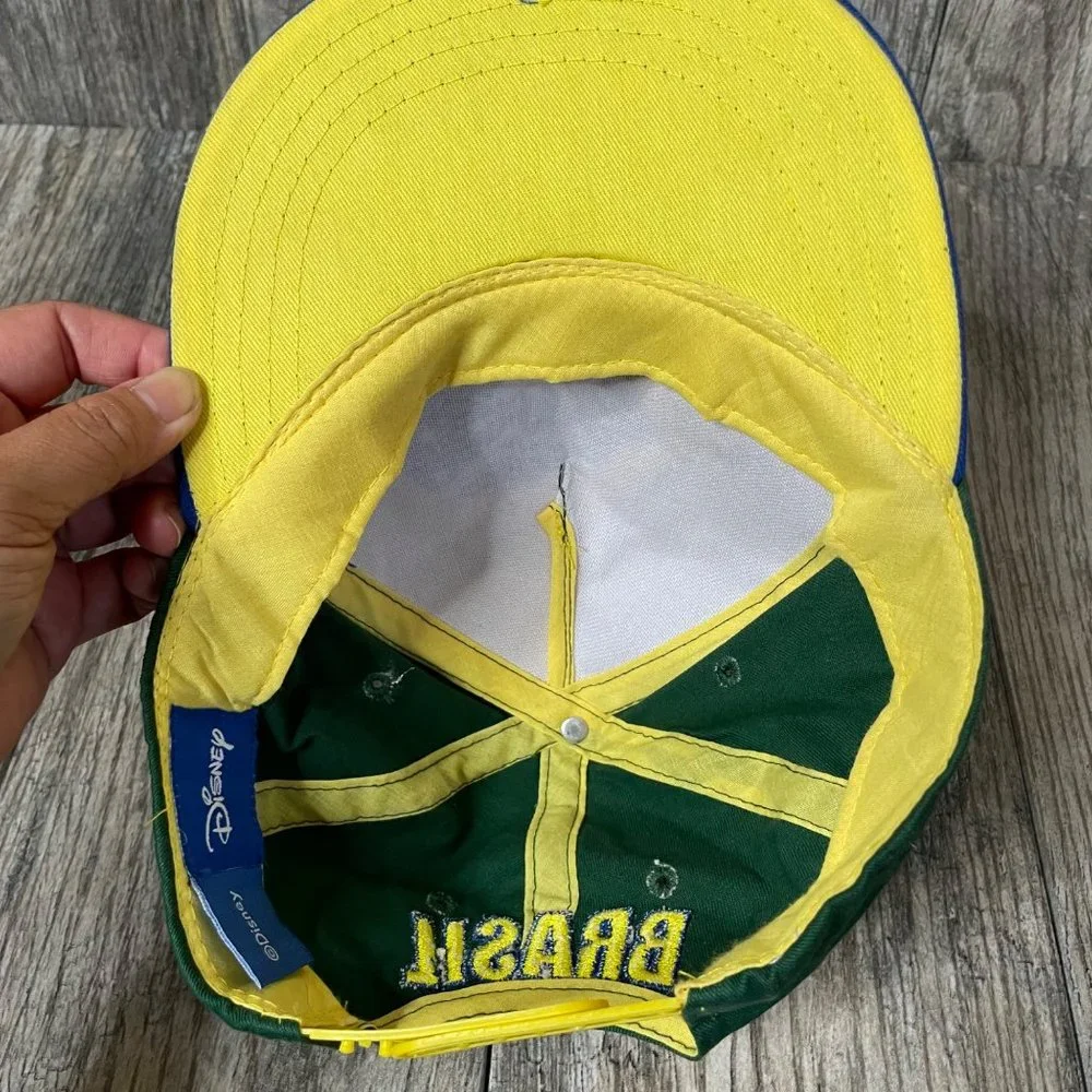 Disney Parks 2013 Brasil Mickey Mouse Adjustable Kids Baseball Hat Unisex